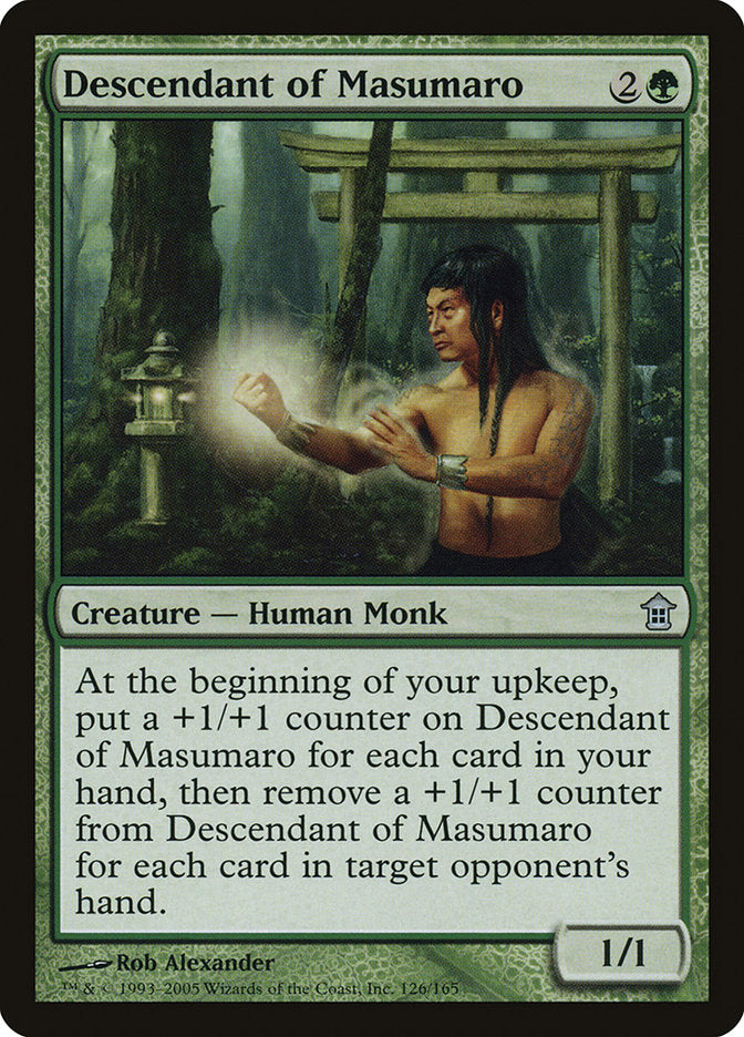 Descendant of Masumaro [Saviors of Kamigawa] | Webway Games