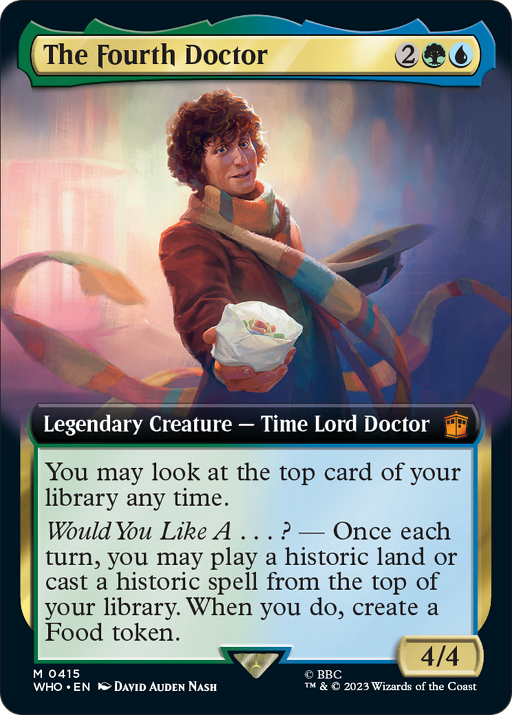 The Fourth Doctor (Extended Art) [Doctor Who] | Webway Games