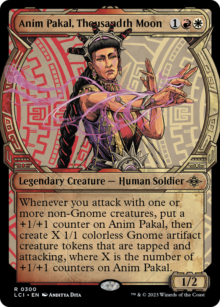 Anim Pakal, Thousandth Moon (Showcase) [The Lost Caverns of Ixalan] | Webway Games