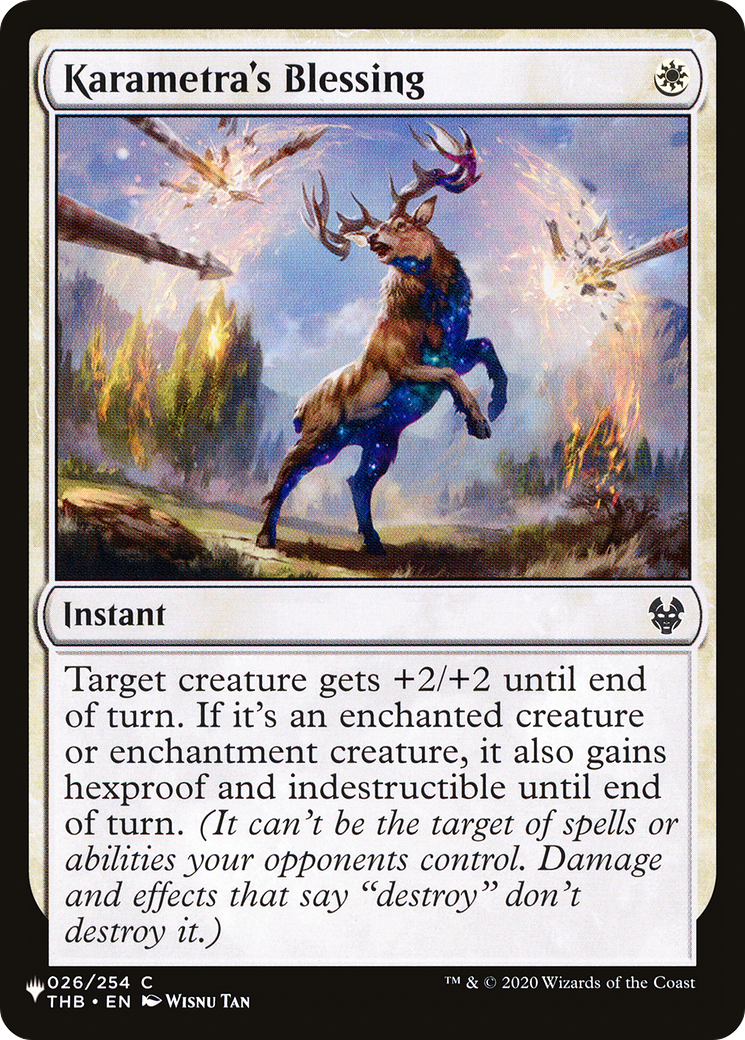 Karametra's Blessing [The List] | Webway Games