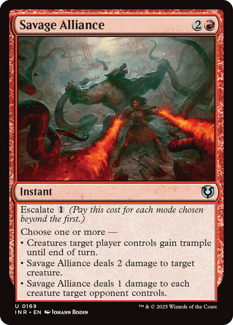 Savage Alliance [Innistrad Remastered] | Webway Games