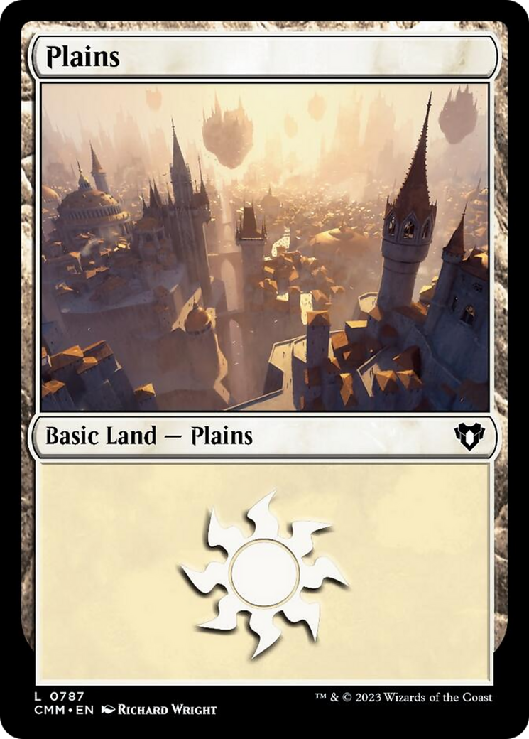 Plains (787) [Commander Masters] | Webway Games