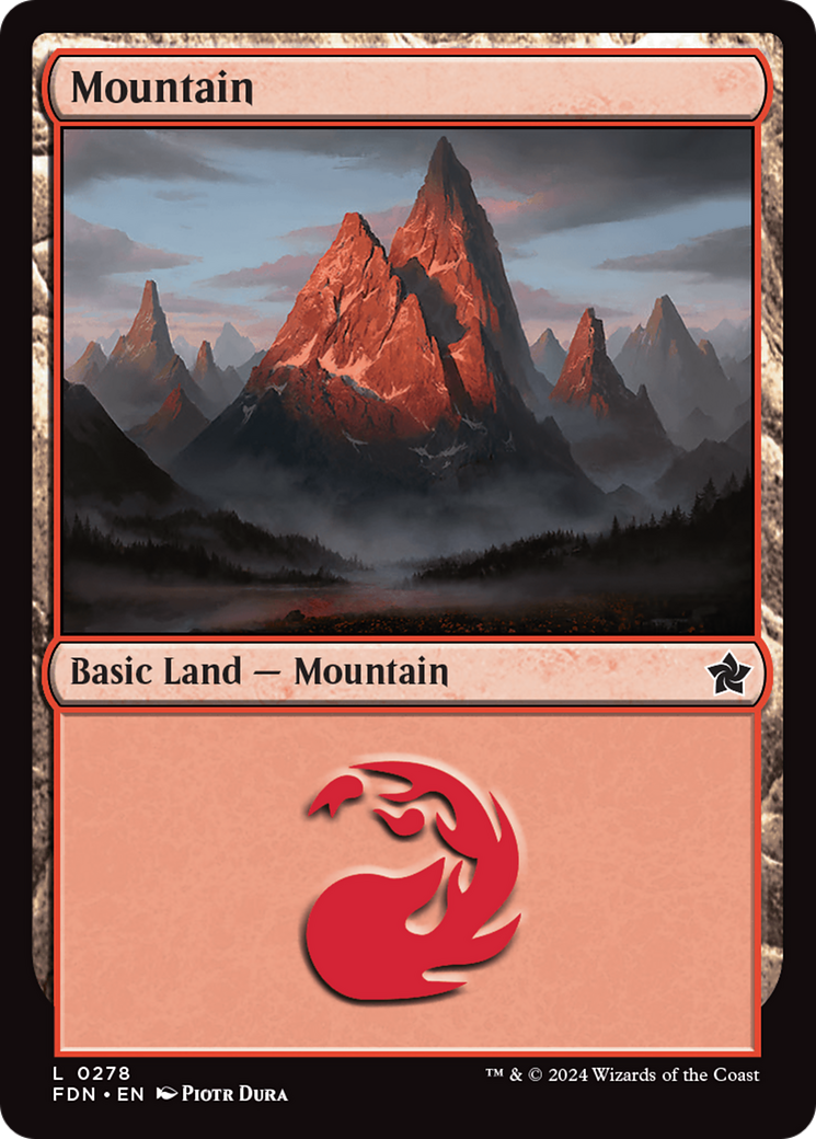 Mountain (0278) [Foundations] | Webway Games