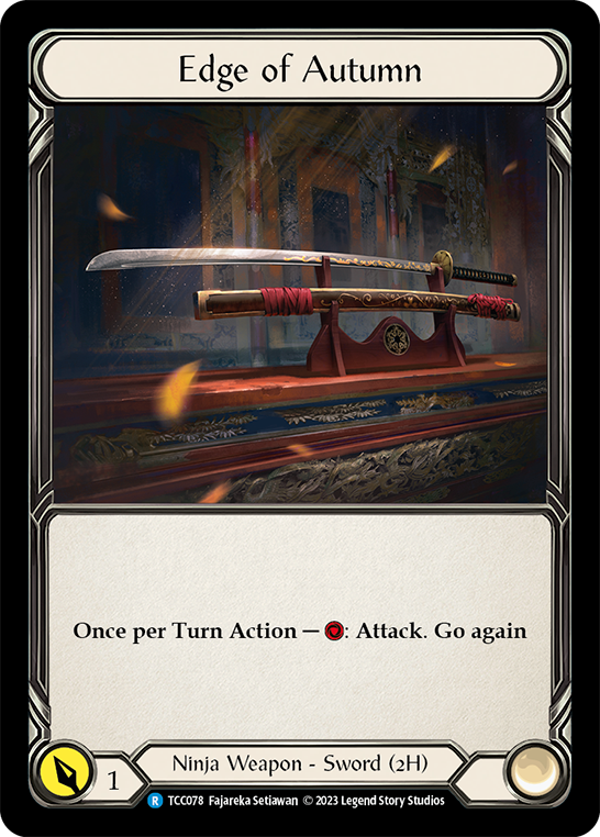 Edge of Autumn [TCC078] (Round the Table: TCC x LSS)  Rainbow Foil | Webway Games