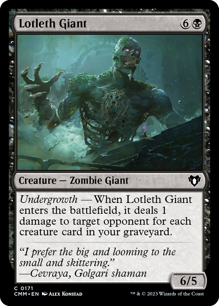 Lotleth Giant [Commander Masters] | Webway Games