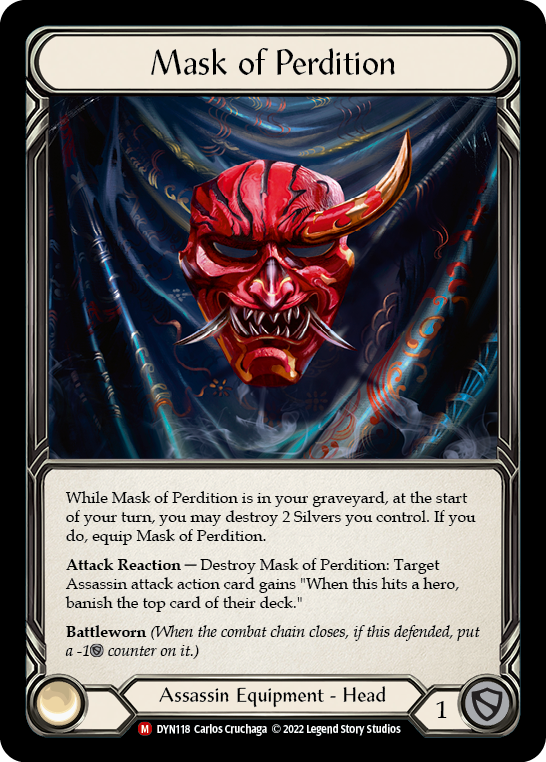 Mask of Perdition [DYN118] (Dynasty) | Webway Games