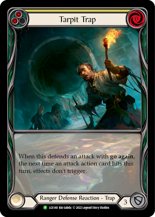 Tarpit Trap (Yellow) [LGS140] (Promo)  Rainbow Foil | Webway Games