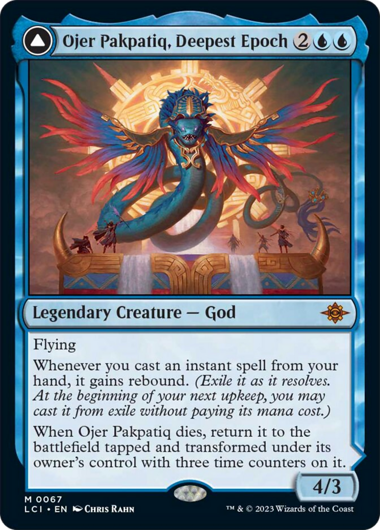 Ojer Pakpatiq, Deepest Epoch // Temple of Cyclical Time [The Lost Caverns of Ixalan] | Webway Games