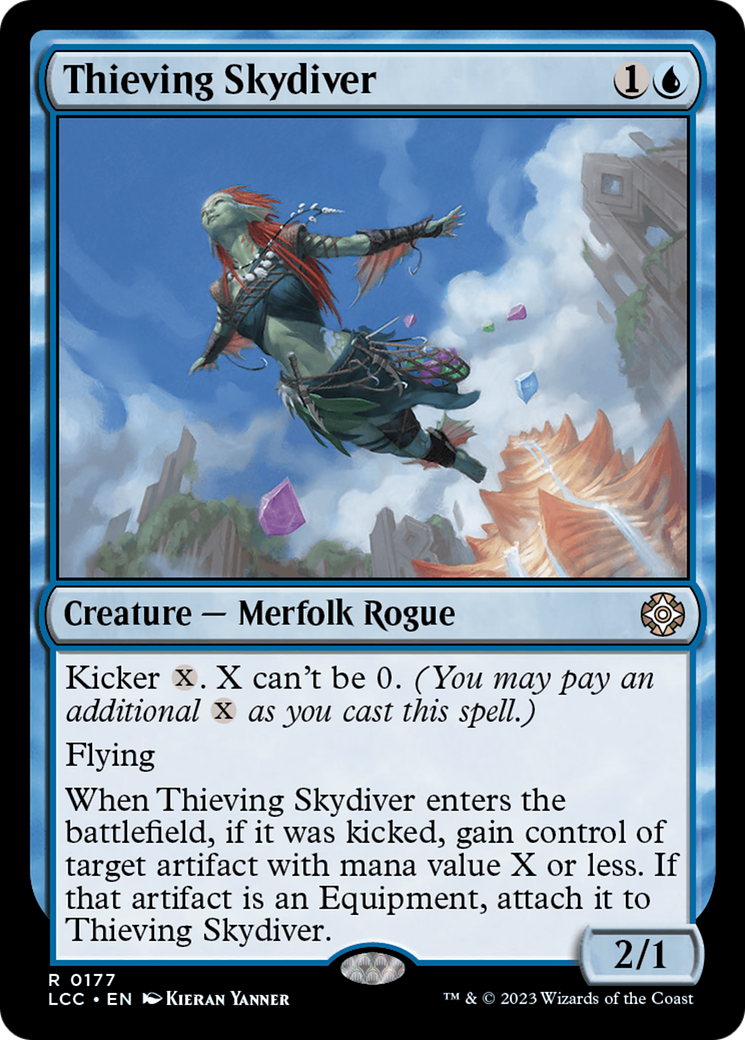 Thieving Skydiver [The Lost Caverns of Ixalan Commander] | Webway Games