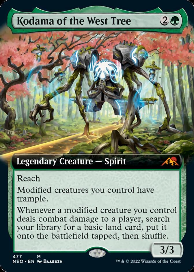 Kodama of the West Tree (Extended Art) [Kamigawa: Neon Dynasty] | Webway Games