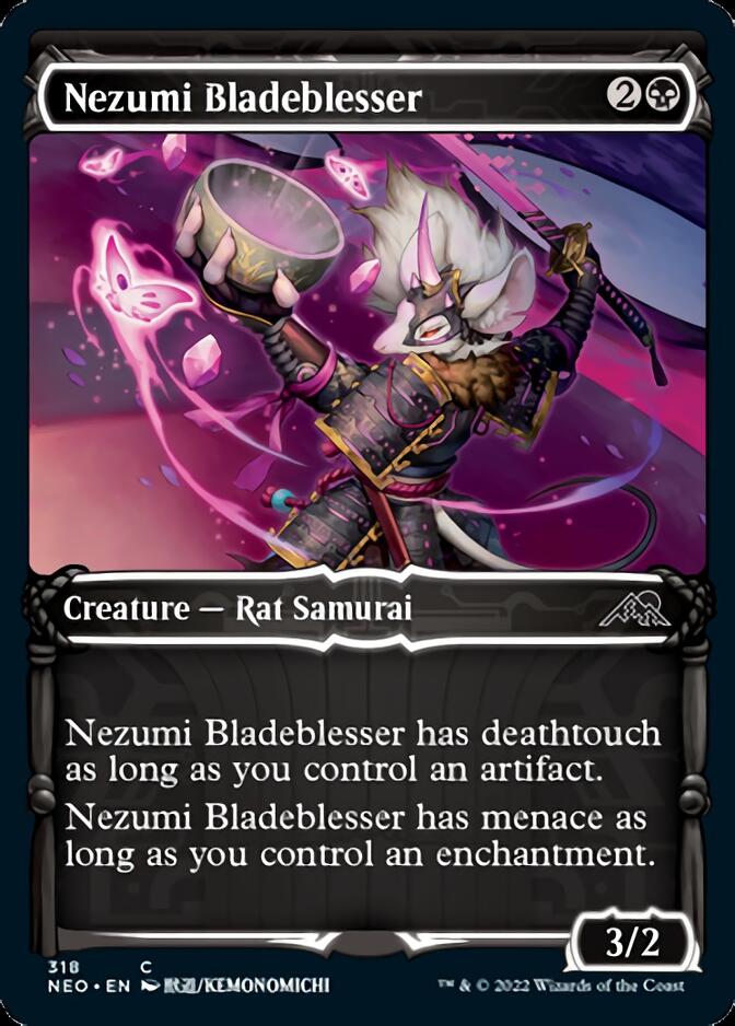Nezumi Bladeblesser (Showcase Samurai) [Kamigawa: Neon Dynasty] | Webway Games