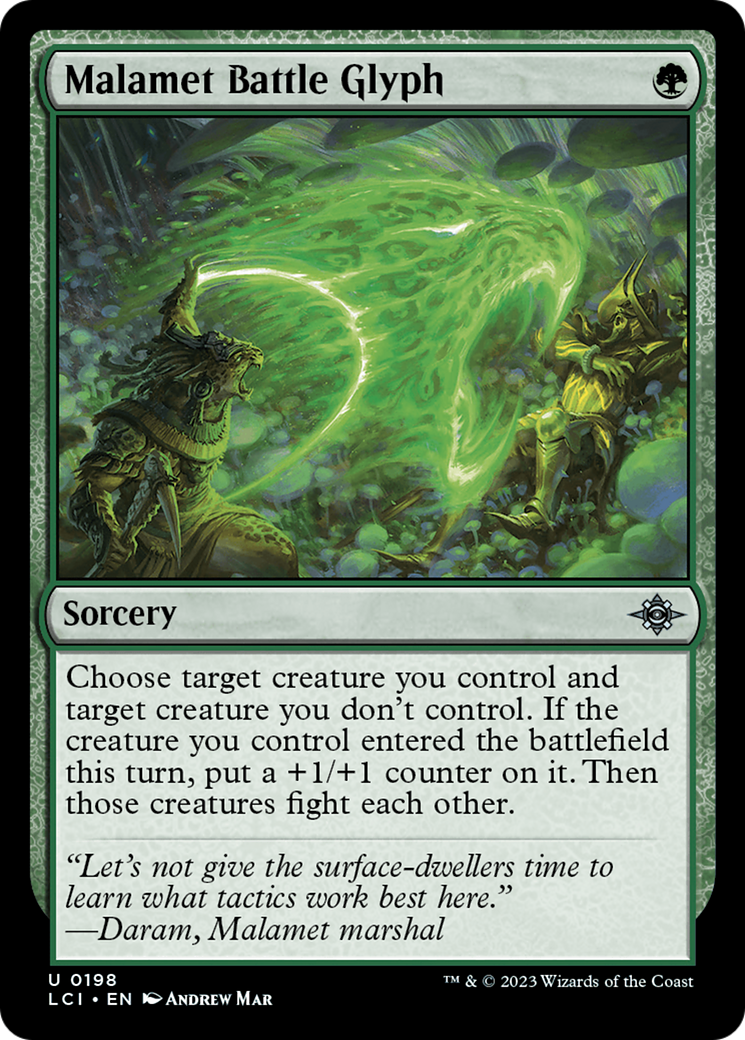 Malamet Battle Glyph [The Lost Caverns of Ixalan] | Webway Games