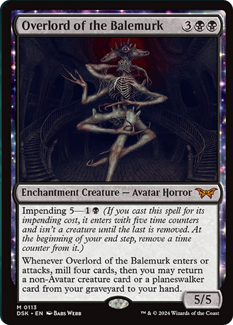 Overlord of the Balemurk [Duskmourn: House of Horror] | Webway Games