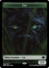 Insect // Cat (008) Double-Sided Token [Dominaria Remastered Tokens] | Webway Games