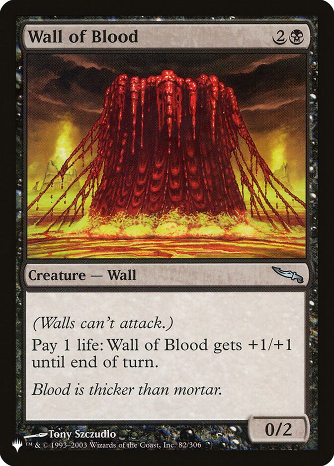 Wall of Blood [The List] | Webway Games