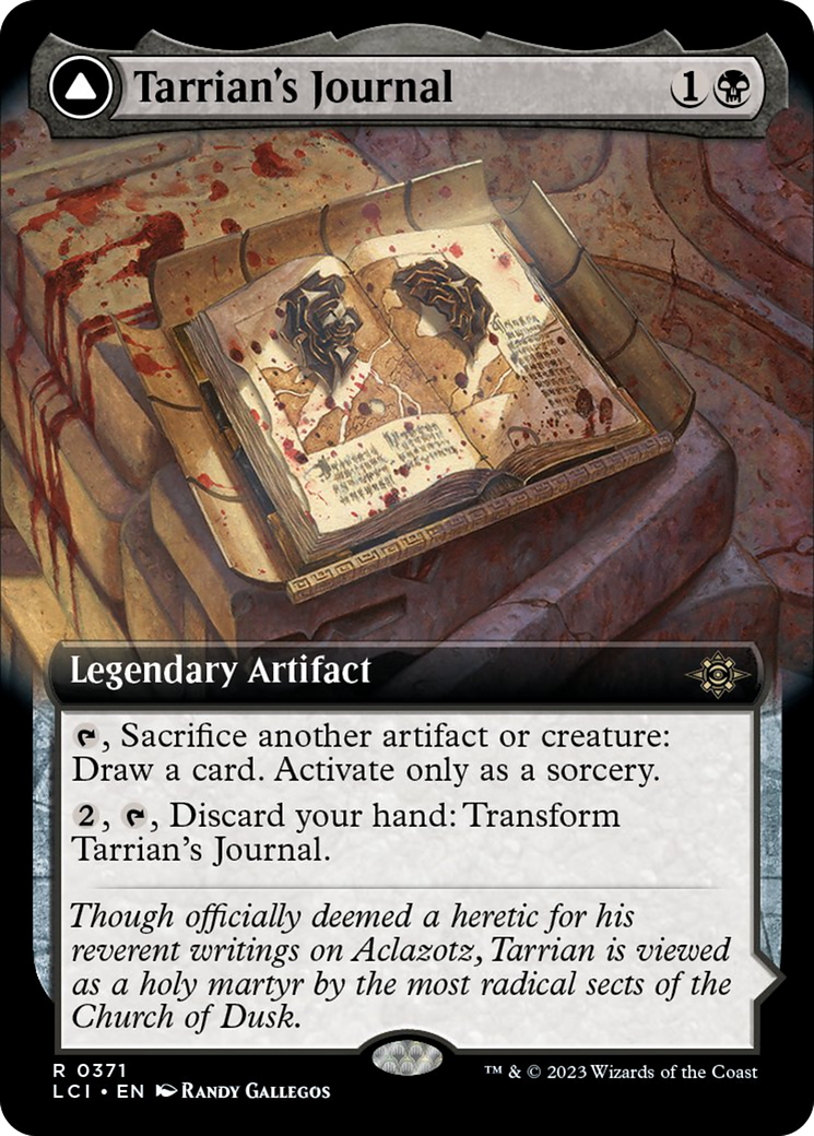 Tarrian's Journal // The Tomb of Aclazotz (Extended Art) [The Lost Caverns of Ixalan] | Webway Games