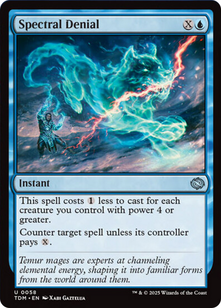 Spectral Denial [Tarkir: Dragonstorm] | Webway Games