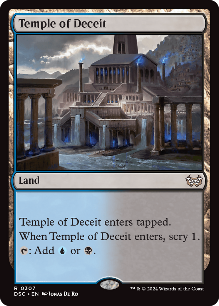 Temple of Deceit [Duskmourn: House of Horror Commander] | Webway Games