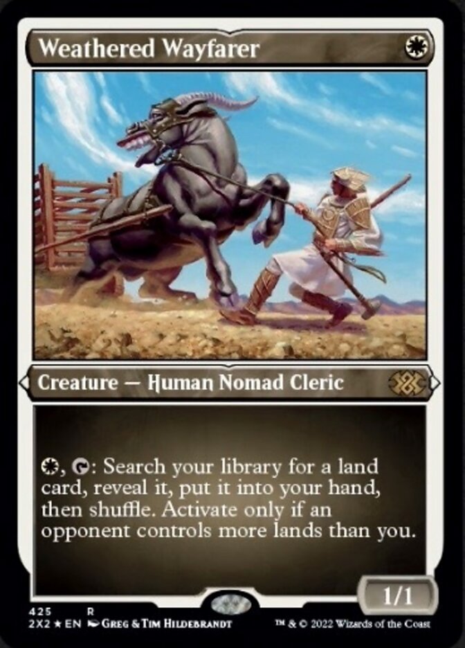 Weathered Wayfarer (Foil Etched) [Double Masters 2022] | Webway Games