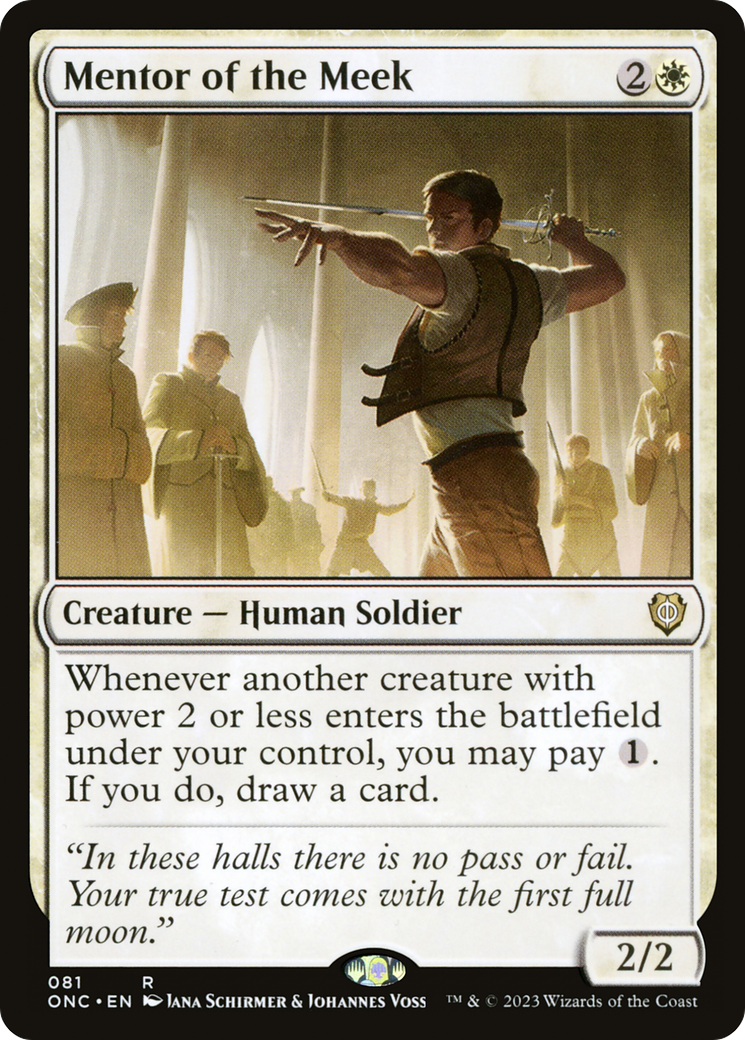 Mentor of the Meek [Phyrexia: All Will Be One Commander] | Webway Games
