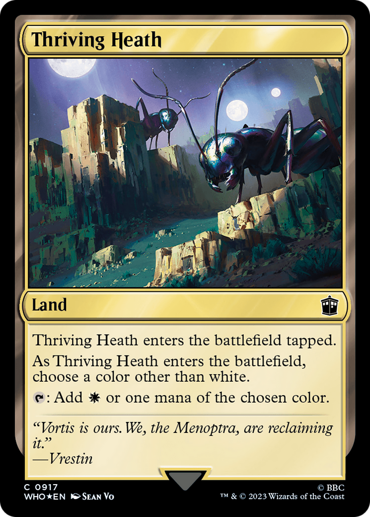 Thriving Heath (Surge Foil) [Doctor Who] | Webway Games