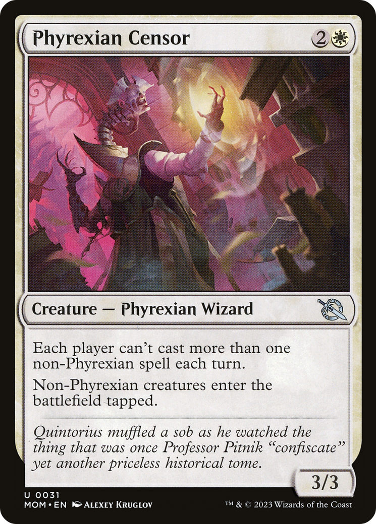 Phyrexian Censor [March of the Machine] | Webway Games