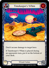 Timekeeper's Whim (Yellow) [EVR135] (Everfest)  1st Edition Rainbow Foil | Webway Games