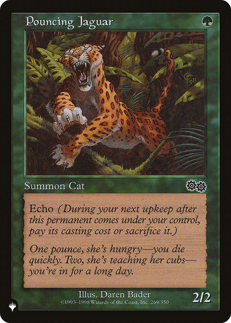 Pouncing Jaguar [The List] | Webway Games
