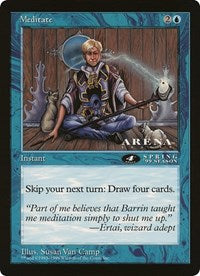 Meditate (4th Place) (Oversized) [Oversize Cards] | Webway Games