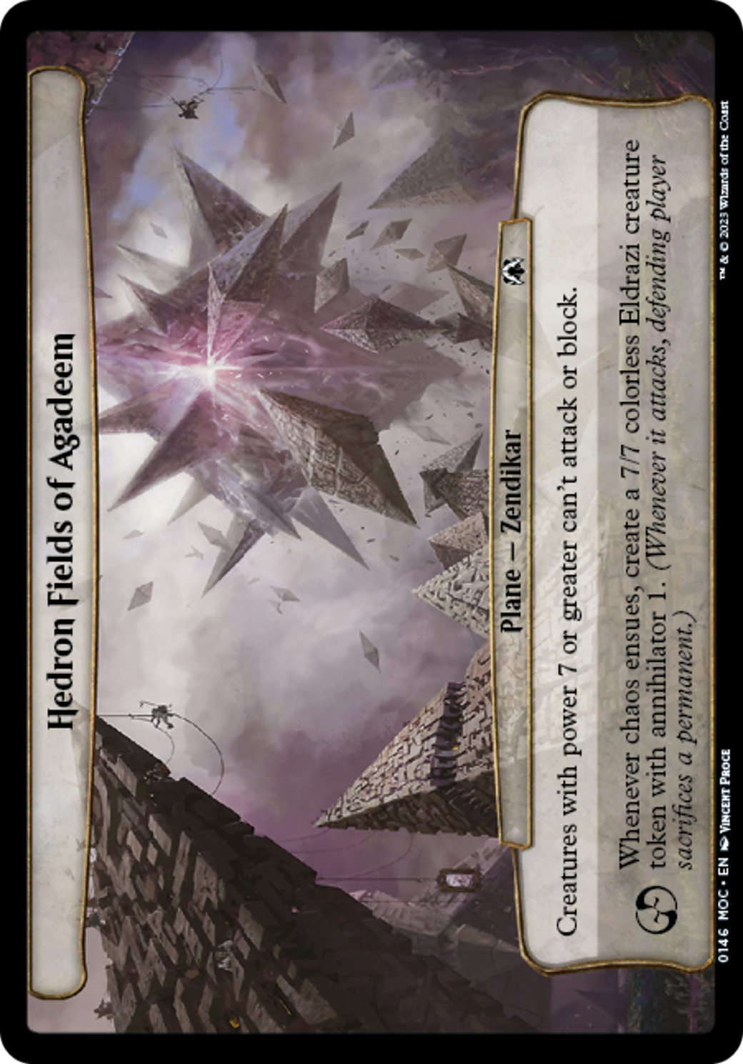 Hedron Fields of Agadeem [March of the Machine Commander] | Webway Games