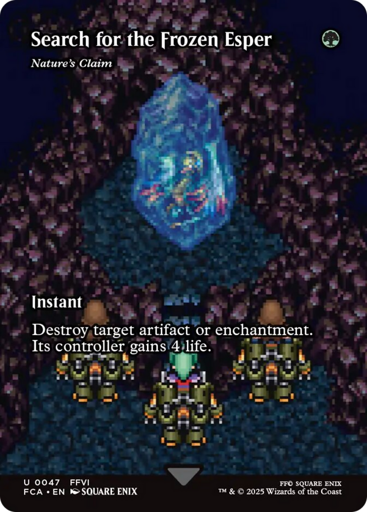 Search for the Frozen Esper - Nature's Claim (Showcase) [FINAL FANTASY : Through the Ages] | Webway Games