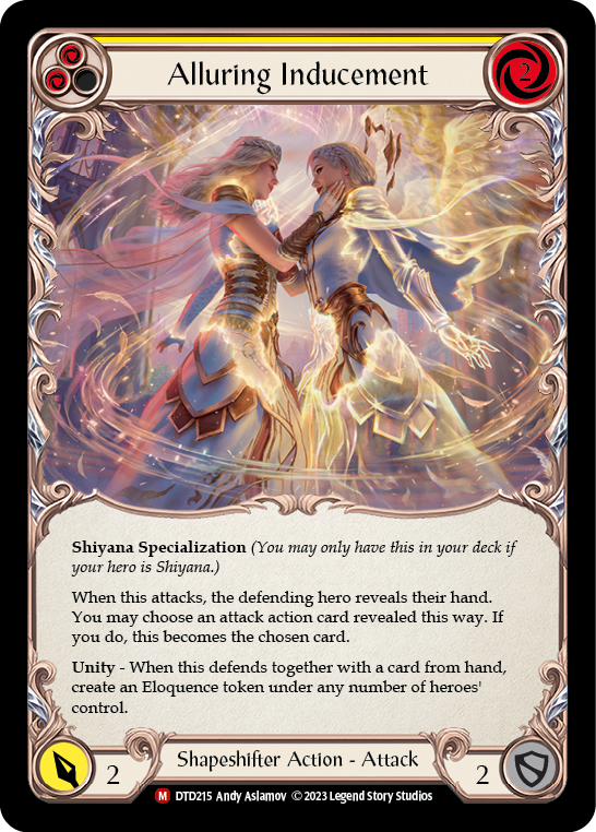 Alluring Inducement [DTD215] (Dusk Till Dawn)  Rainbow Foil | Webway Games