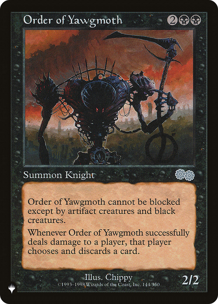 Order of Yawgmoth (USG) [The List] | Webway Games