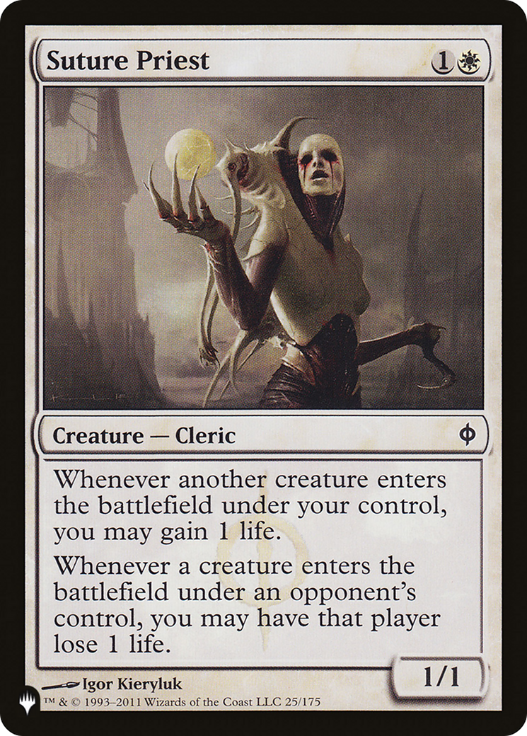 Suture Priest [The List] | Webway Games