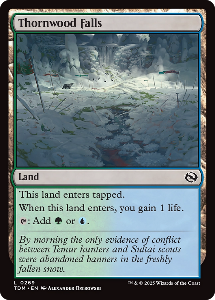 Thornwood Falls [Tarkir: Dragonstorm] | Webway Games