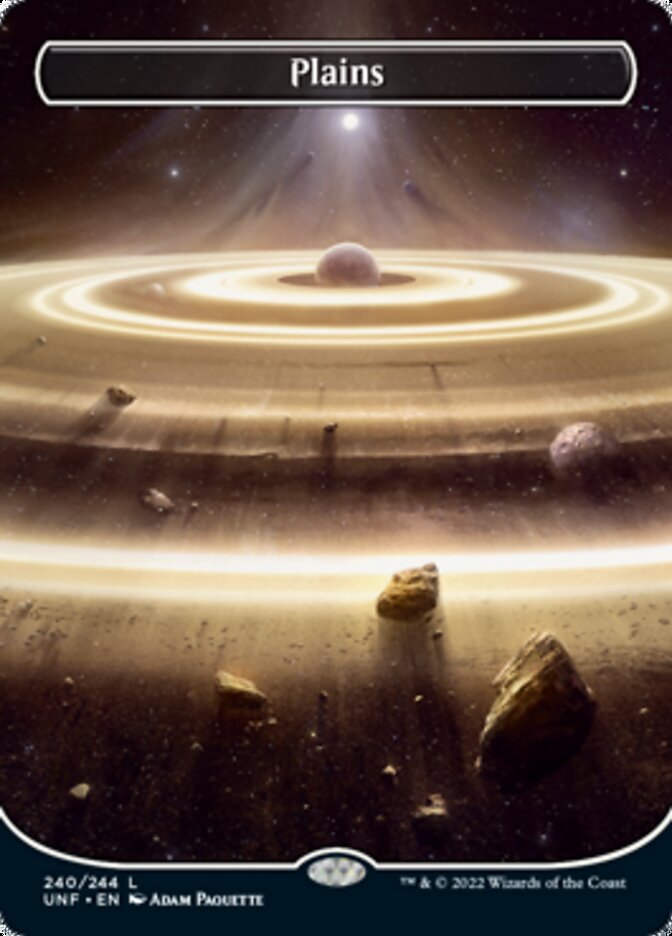 Plains (240) (Orbital Space-ic Land) [Unfinity] | Webway Games