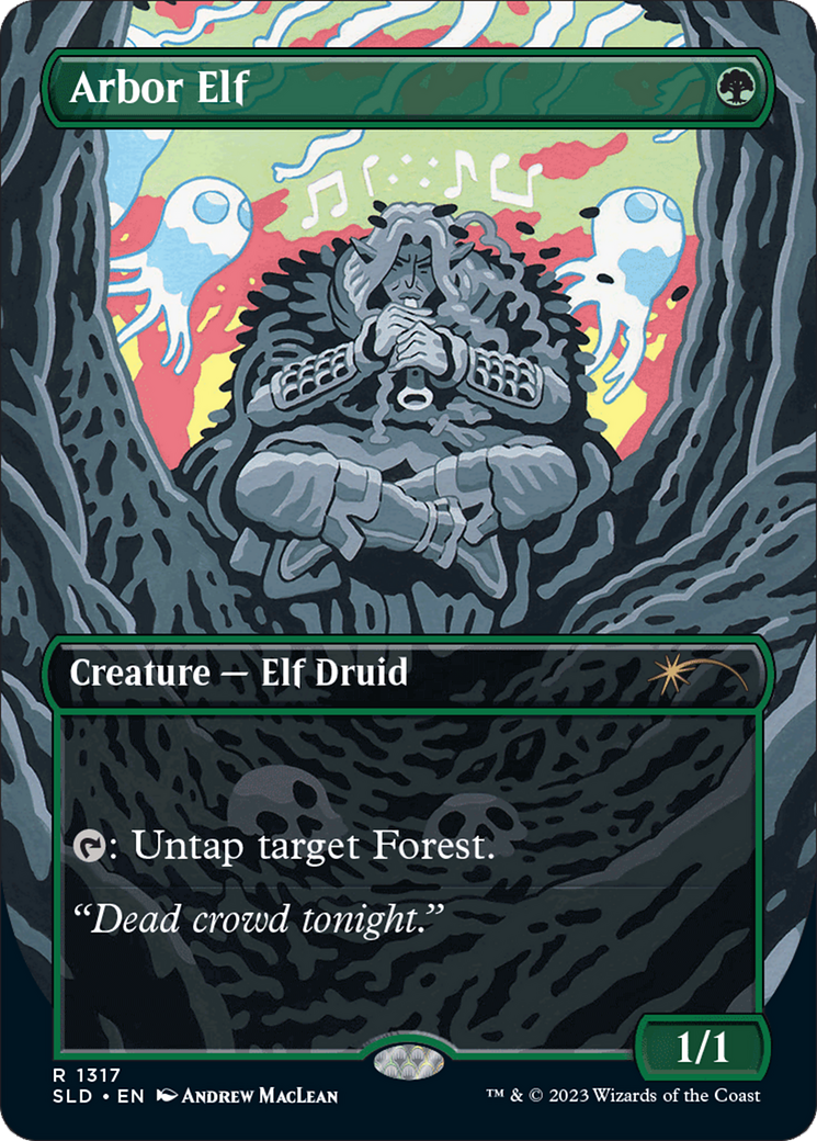 Arbor Elf (Rainbow Foil) [Secret Lair Drop Series] | Webway Games