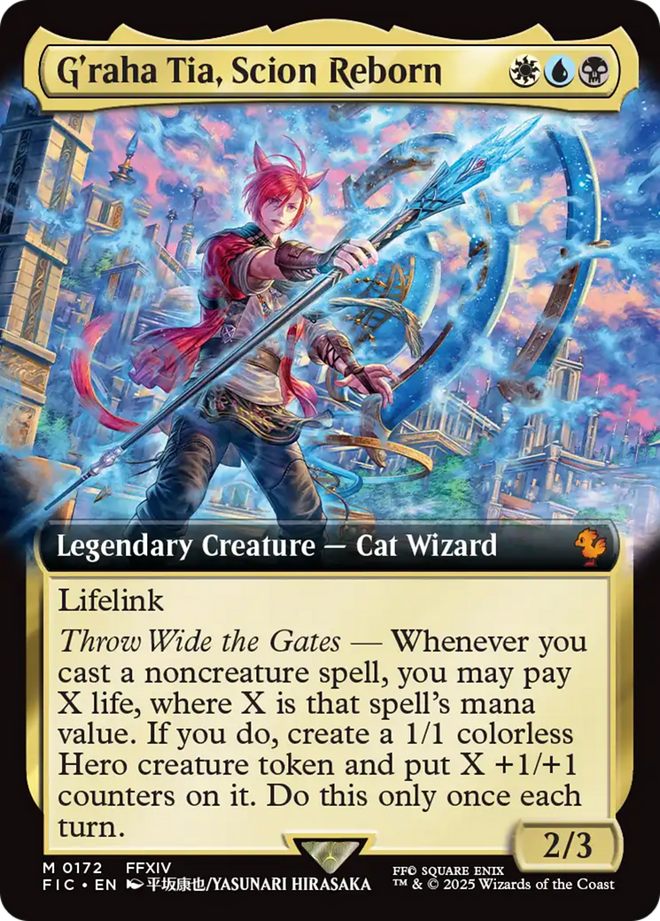G'raha Tia, Scion Reborn (Extended Art) [FINAL FANTASY Commander] | Webway Games