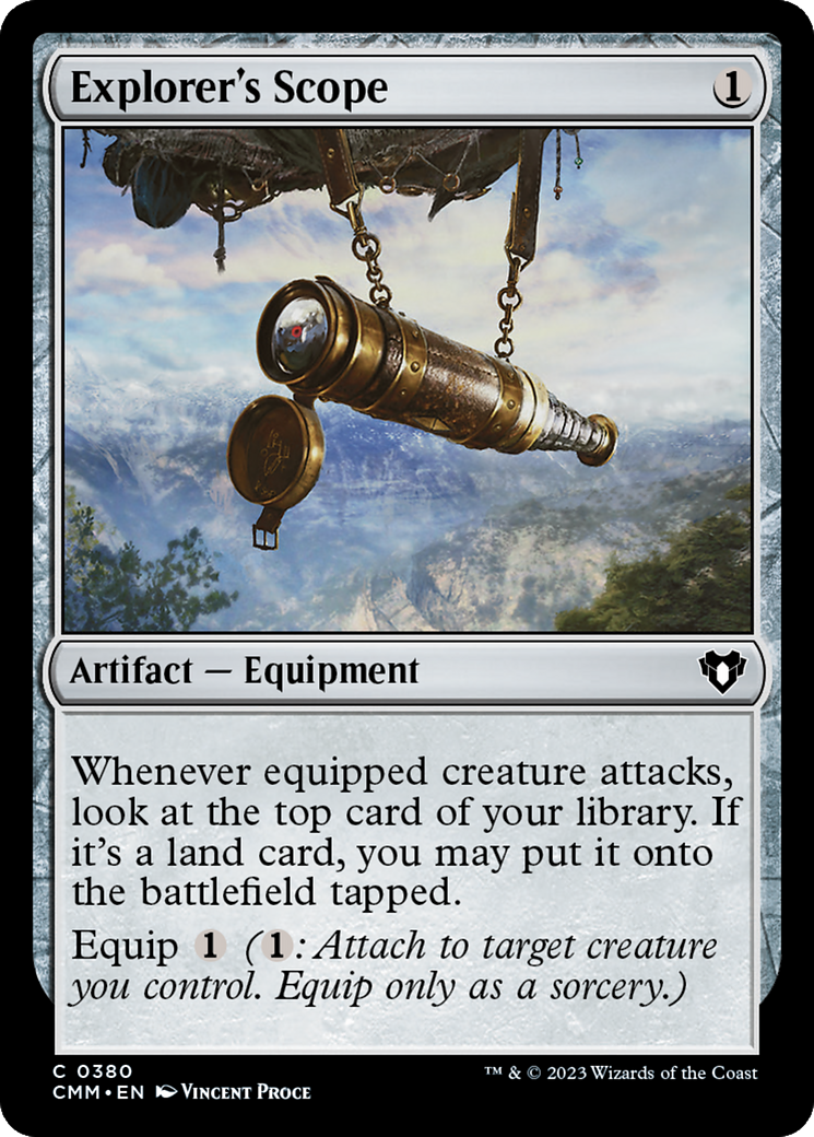 Explorer's Scope [Commander Masters] | Webway Games