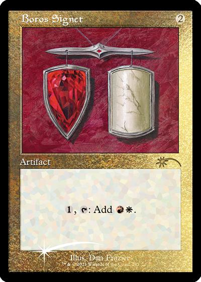 Boros Signet (Retro) (Foil Etched) [Secret Lair Drop Series] | Webway Games