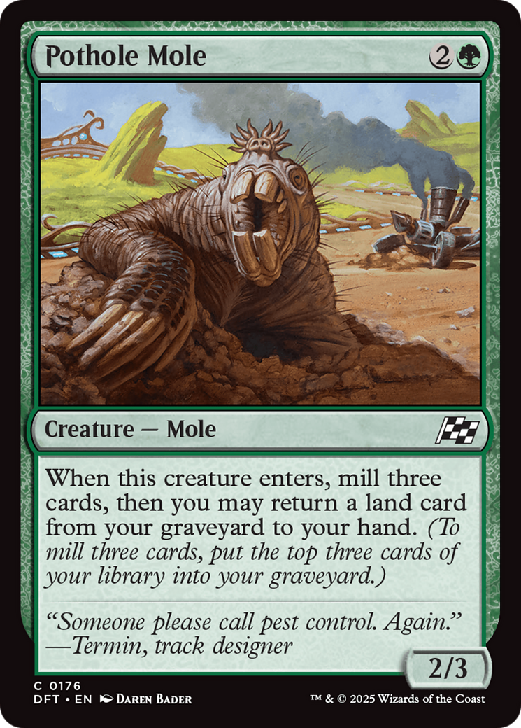 Pothole Mole [Aetherdrift] | Webway Games