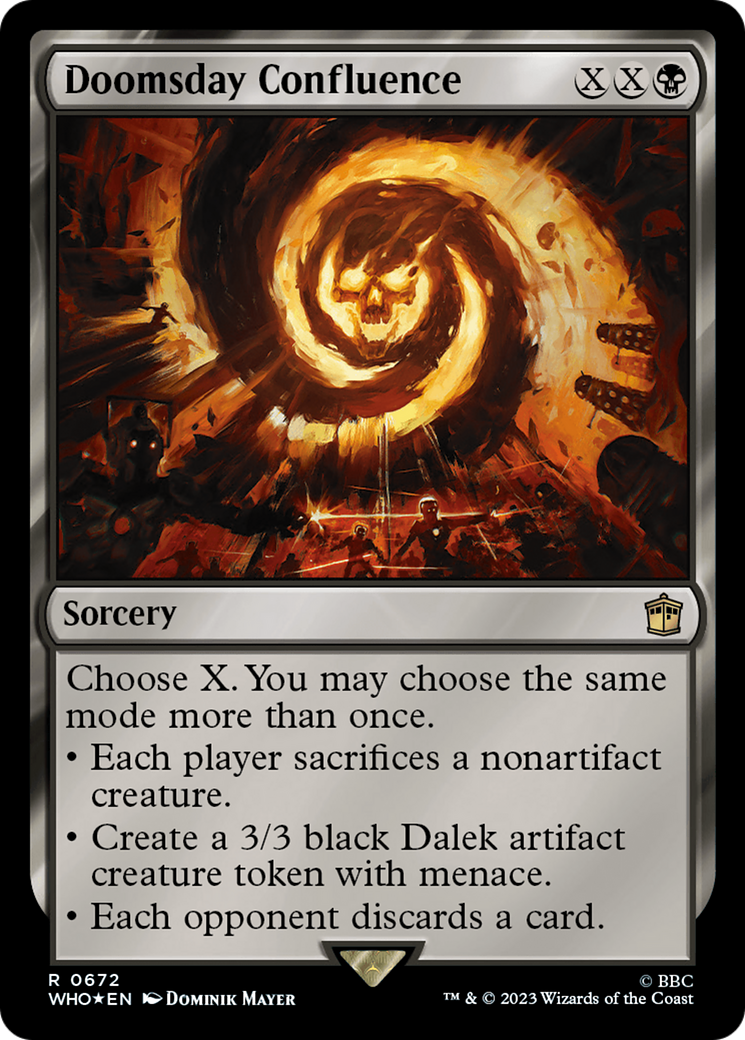 Doomsday Confluence (Surge Foil) [Doctor Who] | Webway Games