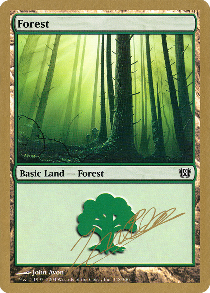 Forest (jn348) (Julien Nuijten) [World Championship Decks 2004] | Webway Games
