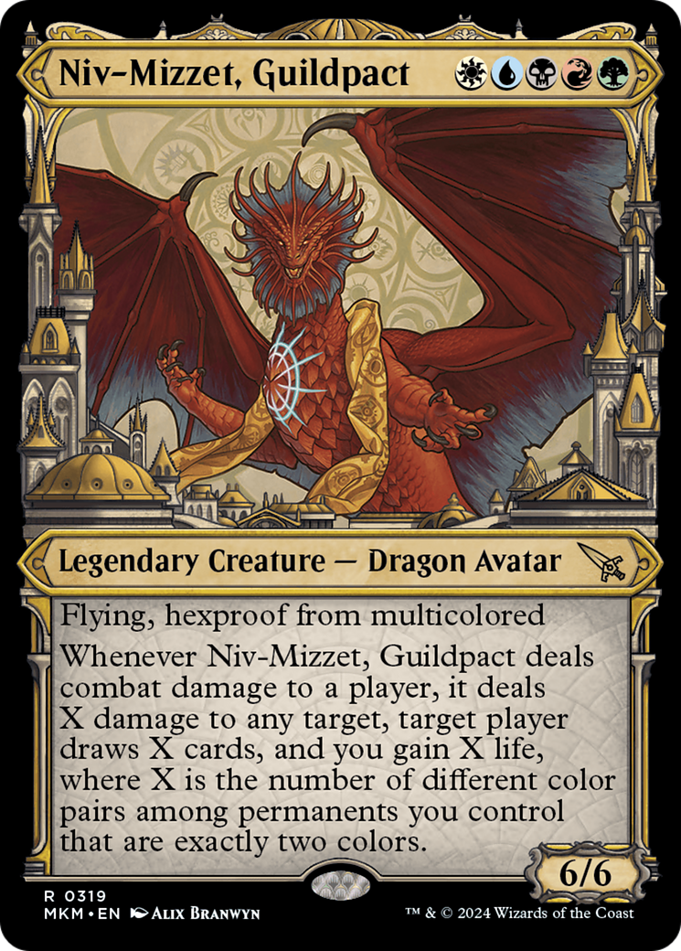 Niv-Mizzet, Guildpact (Showcase) (319) [Murders at Karlov Manor] | Webway Games