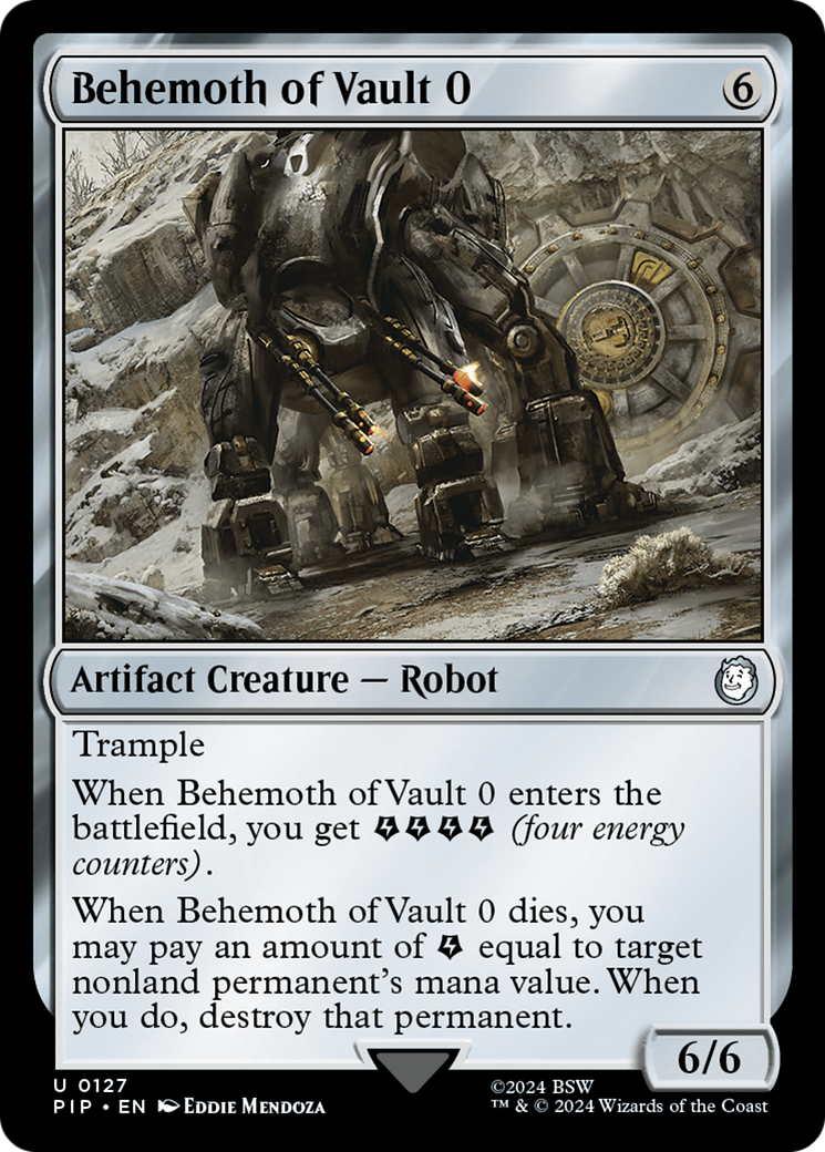 Behemoth of Vault 0 [Fallout] | Webway Games