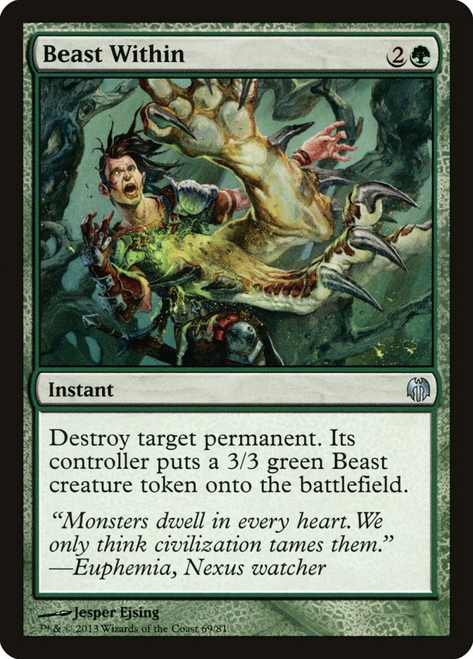 Beast Within [Duel Decks: Heroes vs. Monsters] | Webway Games