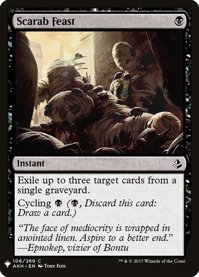 Scarab Feast [Mystery Booster] | Webway Games