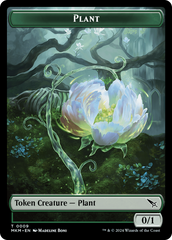 Detective // Plant Double-Sided Token [Murders at Karlov Manor Tokens] | Webway Games