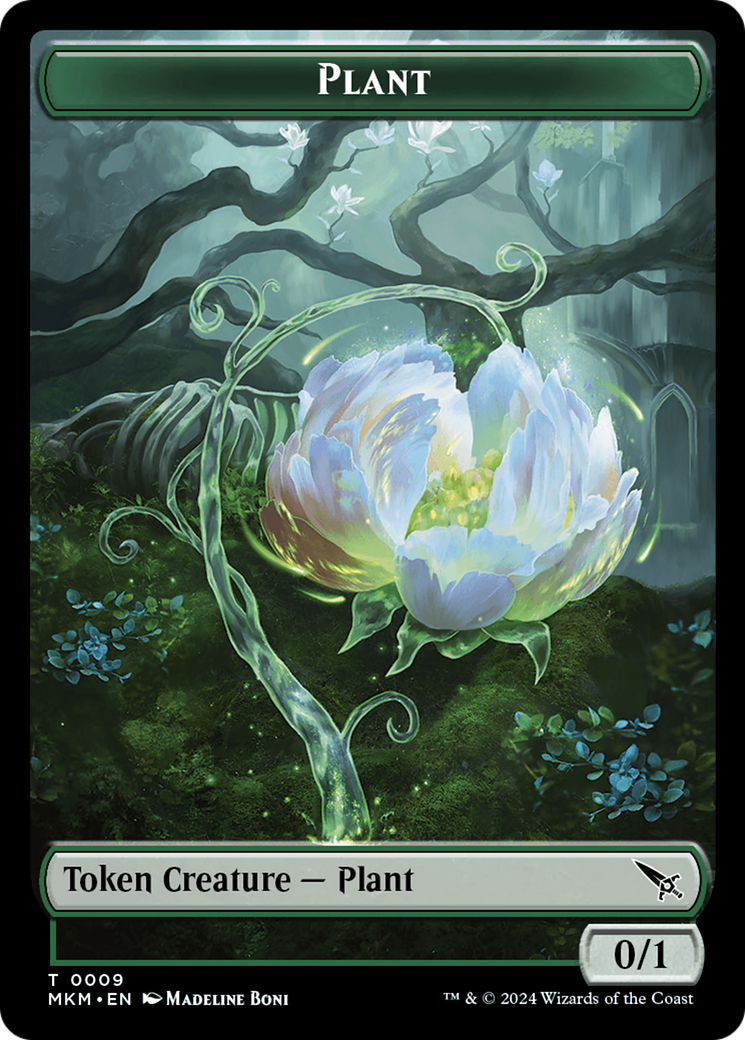 Thopter (0020) // Plant Double-Sided Token [Murders at Karlov Manor Tokens] | Webway Games