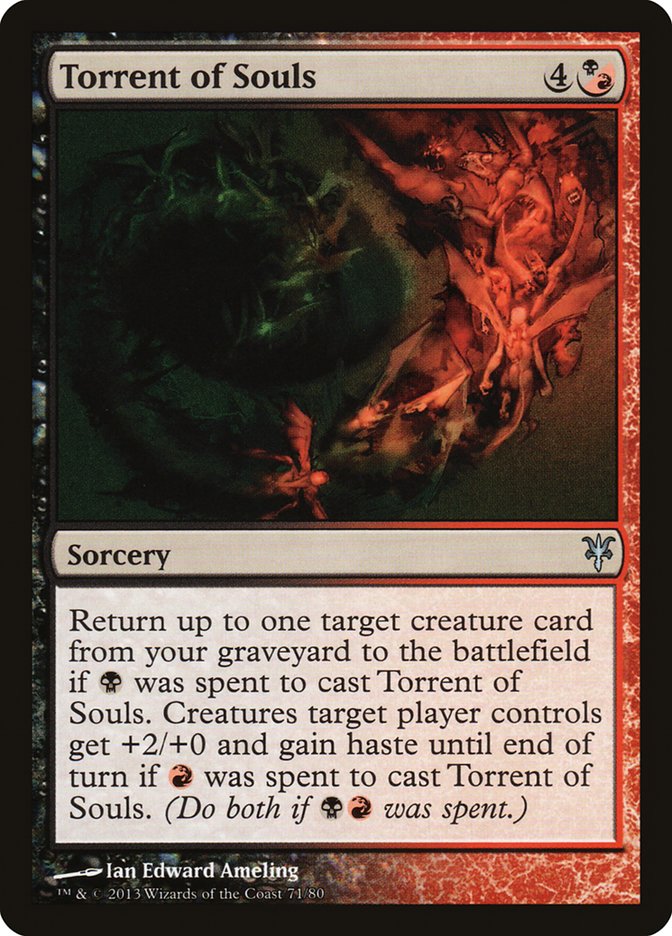Torrent of Souls [Duel Decks: Sorin vs. Tibalt] | Webway Games